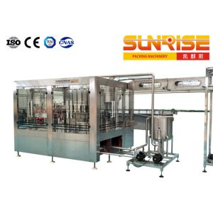 Buy cheap Washing Capping Fruit Juice Filling Machine 24 Rinsing Heads product