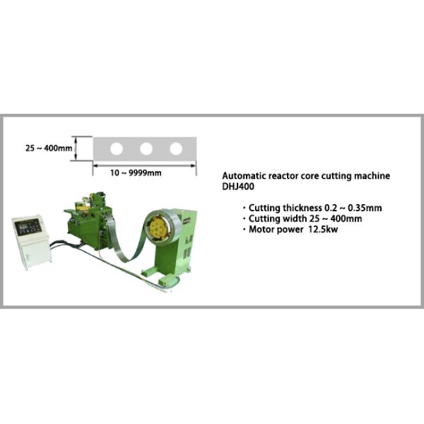 Silicon Steel Automatic Core Cutting Machine Making Reactor Core