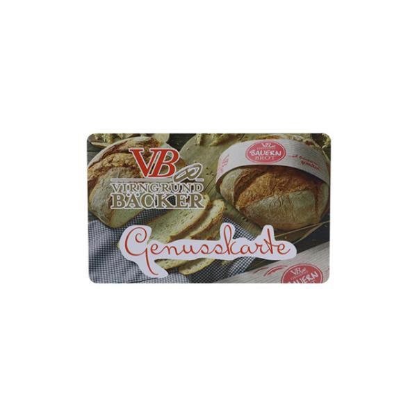 LF 125KHz Full Color Printable RFID Cards , Custom Mag Stripe Cards 85.5*54mm Size