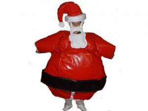 Buy cheap Inflatable Amusement Park With Santa Claus , Sumo Wresting Suit product