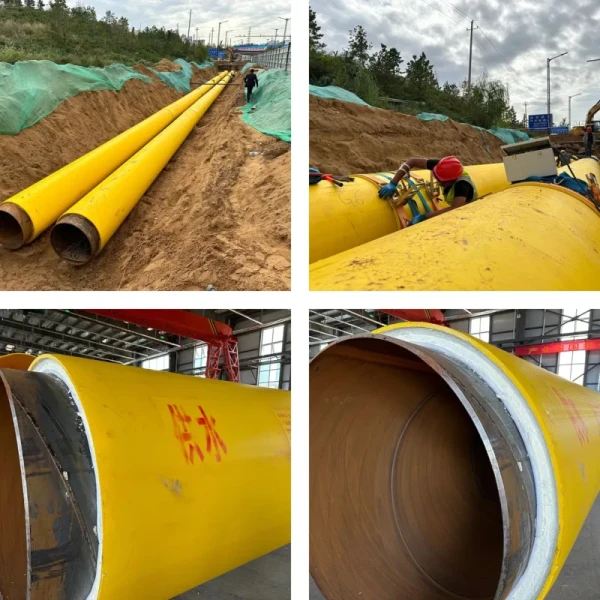 HDPE Jacket Pipe Machine with Vacuum Calibration Technology for Pre-Insulated Pipe Production Line