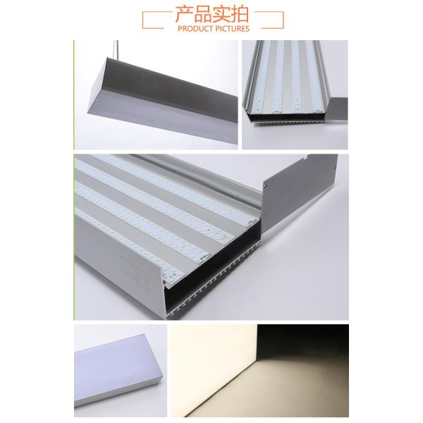 200x85mm 20085 modern LED pendant lights led strip rectangular lamp shaped hexagonal line lamp office lighting