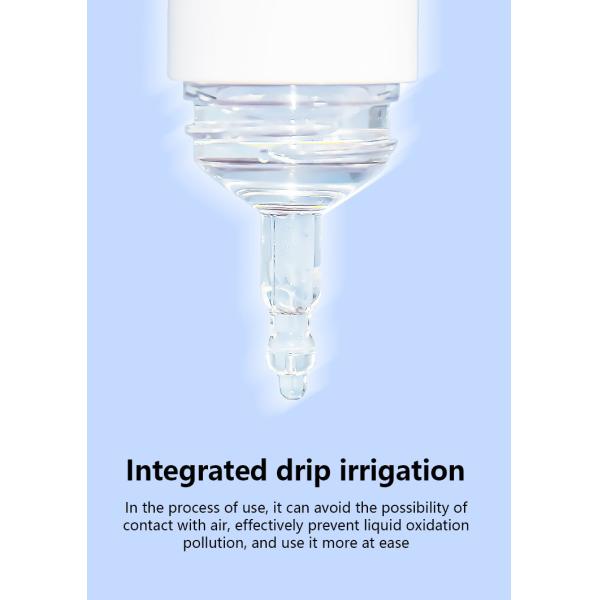 Petg Plastic Push Button Syringe 15ml Essential Oil Dropper Bottle