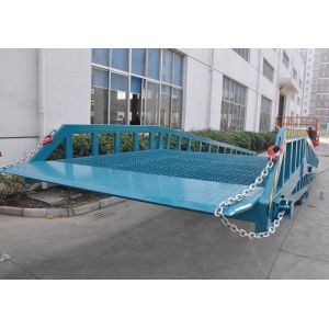 10 Tons Loading Capacity Mobile Dock Ramp , Container Loading Ramp