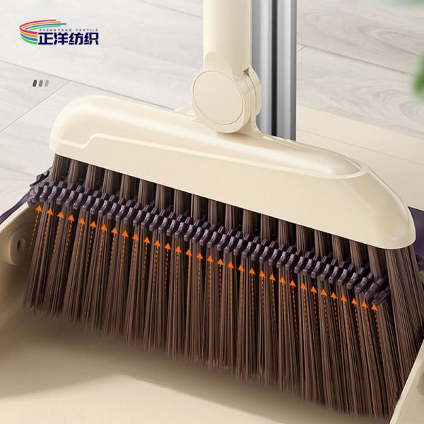 93cm Broom Dustpan Stainless Steel Handle Plastic Windproof Rubber Scraper Household Cleaning Set