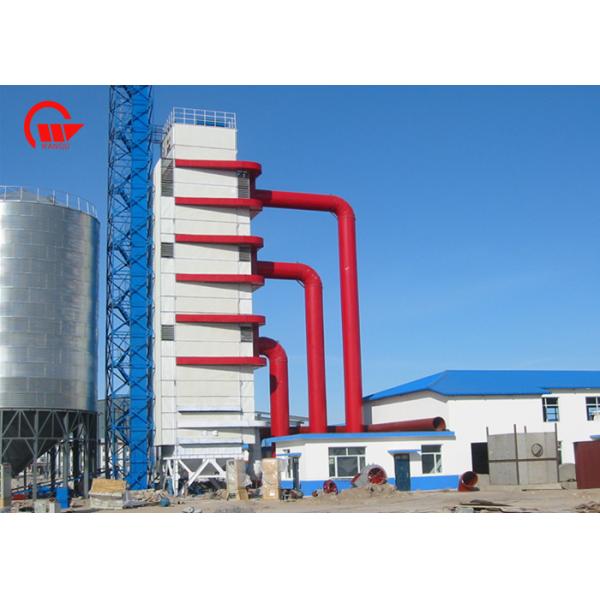 Fully Automatic Control Corn Dryer Machine 200 Ton Capacity Corn Raw Material