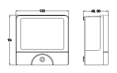MiNi Single phase digital energy meter price Mini Size 1 Phase 6 Digitals Electronic Meter With Good Price