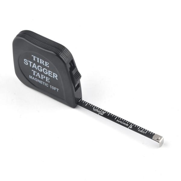 Wintape 10ft Personalized Tire Tape Measure With Magnet For Auto Parts Tire Size Measurement Magnetic Meauring Tape Tool