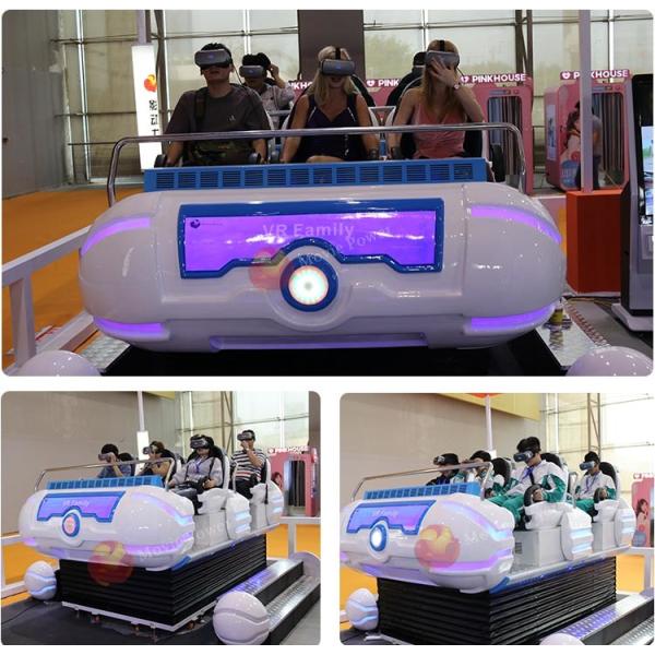 Electric 9D VR Cinema Game Simulator 6 Seater With Glasses