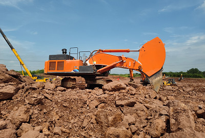 Q355B 45-55 Ton Excavator Rock Arm Excavator Rock Boom