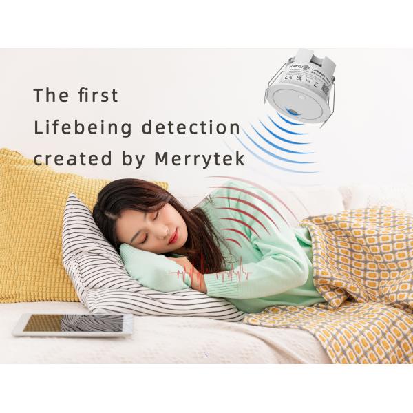 Recessed Mounted 24GHz Lifesnor Sensor Built In Tuya ZigBee Wireless Module MSA201 Z