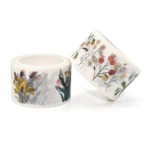China Custom Self Adhesive Masking Paper Patterned Masking Washi Tape on sale