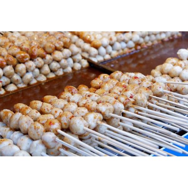 Automatic Soft Candy Meat Balls Icecream Stick Inserting Machine