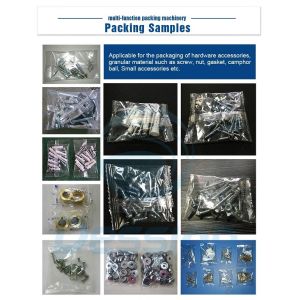 Automatic Hardware Parts Counting Vertical Packaging Machine High Speed