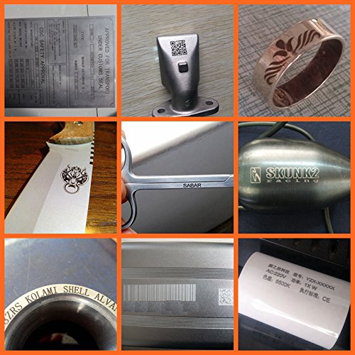 Handheld Laser Engraving Machine , Industrial Laser Marker With Rotary Device