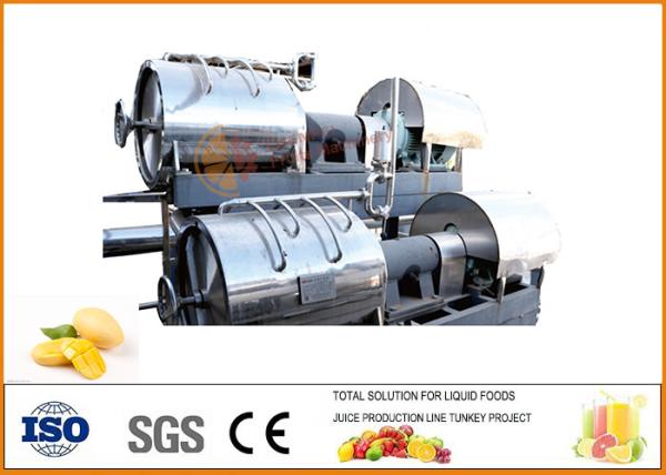 Stainless Steel Mango Processing Line Fully Automatic PLC Control High