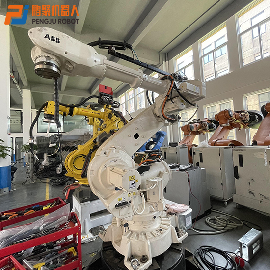 Used Industrial ABB Wooden Edge Milling Robot Grinding Machine ABB6640-130 3.2