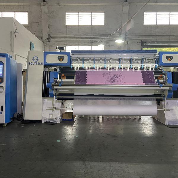 Quality WV15 High speed computerized chain stitch computerized quilting machine for mattress 25.4mm needle distance for sale
