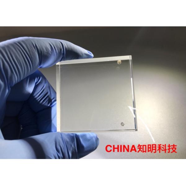 Light Guide Block Sapphire Crystal Glass , Custom Sapphire Glass Laser Beauty Ipl Machine