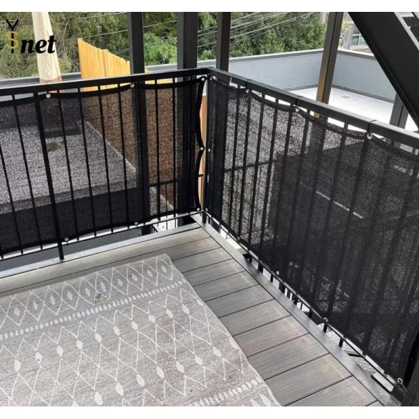 4*50ft Balcony Privacy Screen Fence Outdoor Patio Privacy Mesh Green