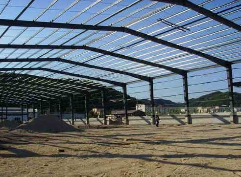 Galvanized Z Section Prefab Steel Structures Warehouse Easy Fast To Install
