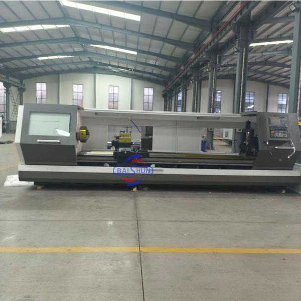 Flat Bed CNC Lathe Machine 500mm Swing 1500mm Workpiece