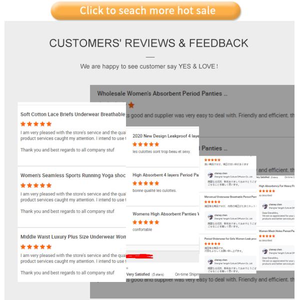 4 Layers Leak Proof Period Underwear Absorbent Seamless Period Underwear