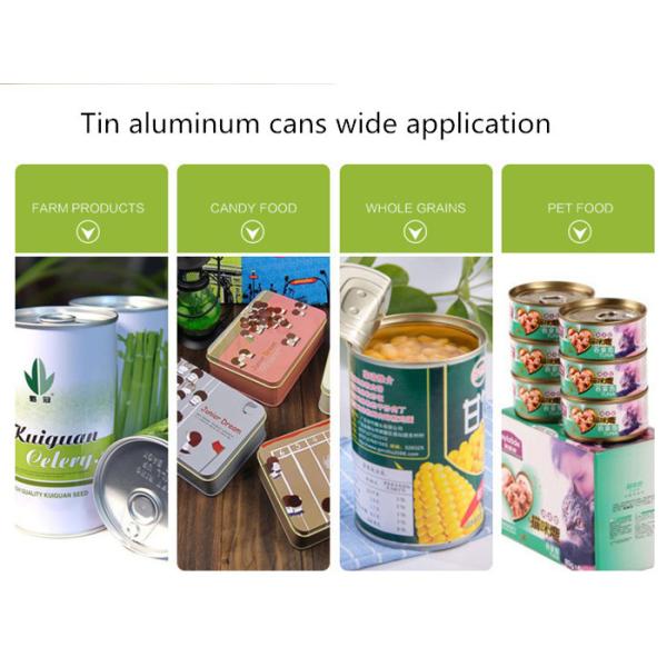 Metal Can Empty Metal Seeds Can Easy Open Lid Cans For Vegetable Seeds
