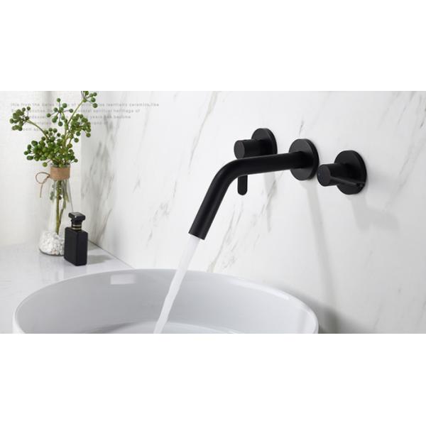 Double Handle Embedded Box ODM Concealed Basin Mixer