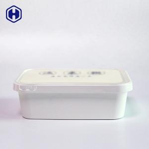 Buy cheap Hot Food Square Plastic Food Containers Customized In Mould Labeling product