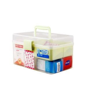 Medication Storage Bins With Handle