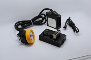 China Bright Cord LED Mining Cap Lamp , Portable Led Miner Lamp Long Life on sale