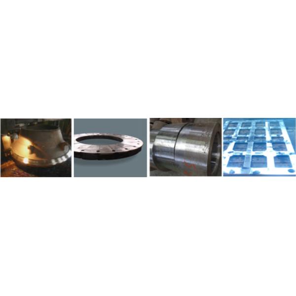 Crushing Cone Solid CBN Inserts Heat Resistant High Manganese Steel Application