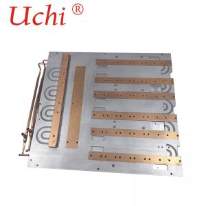 Buy cheap Copper Water Tube Laser Equipment Cold Plate , CNC Machined Chill Plate product
