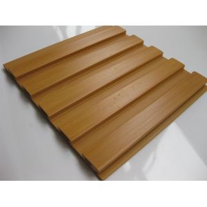 China Eco-friendly Outdoor WPC Wall Panel Cladding Weather Resistant on sale