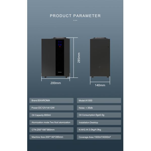 Customized Luxury Scent Diffuser Oil Electric Aroma Humidifier 800ml