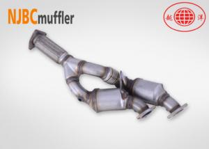 China Catalytic converter fit Volkswagen Touareg meet EU emission standards ceramic catalytic converter substrate from manufac on sale