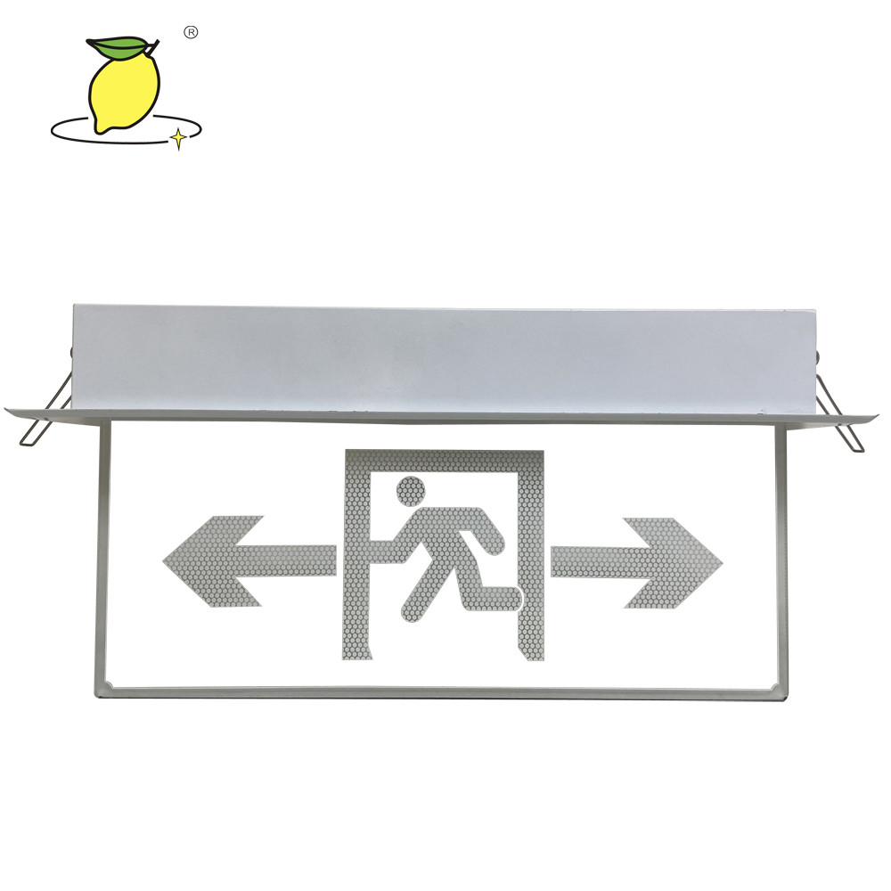Buy cheap emergency exit light signage rechargeable emergency led light product
