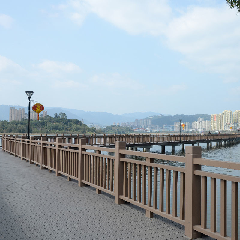 Buy cheap Outdoor Wood Plastic Composite Railing Recycled Balustrada WPC product