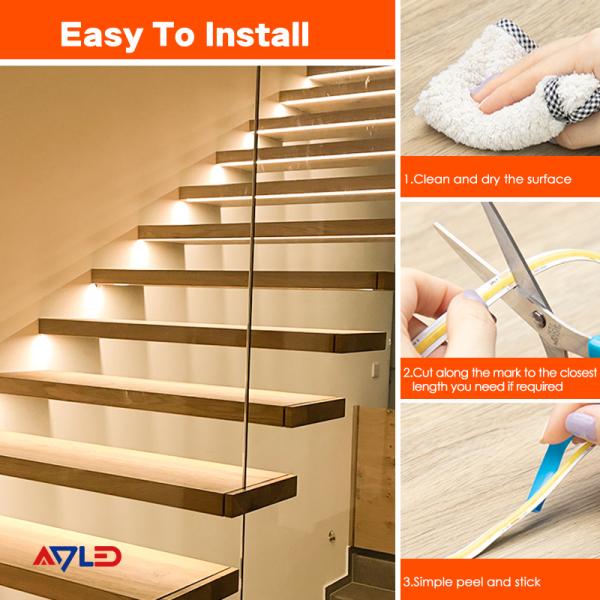 Premium Led Strip Lights Free Cuttable Cob Led Strip Led Spotless Strip