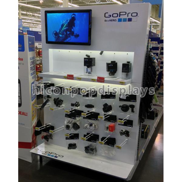 Metal POP Retail Merchandising Displays Free Standing Custom Retail Displays