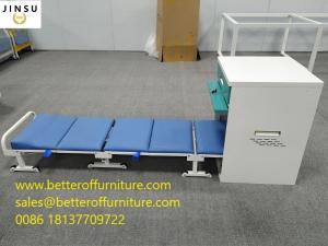 Buy cheap New Design Folding Bed Single Person Carrying 200kg With 6pcs Cushion PU Surface L2100XW530XH190mm product