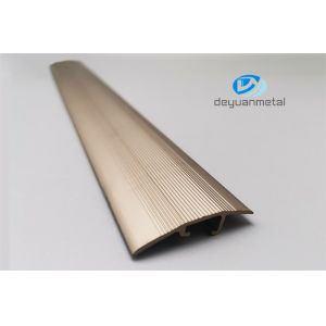Buy cheap 6463 Aluminium Floor Edging Strip , ASTM Aluminium Threshold Strip product