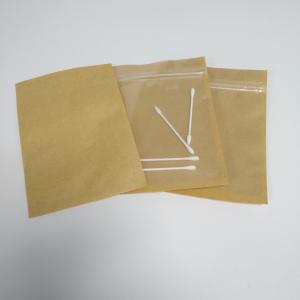 China Brown Kraft Tea Bags Packaging Flat k Mylar 12*17.5cm Customed Printing on sale