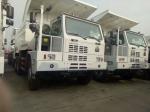 Buy cheap 6x4 50 Ton Mining Dump Truck With Single Sleeper Cab And Manual 10 Speeds Gear Box product
