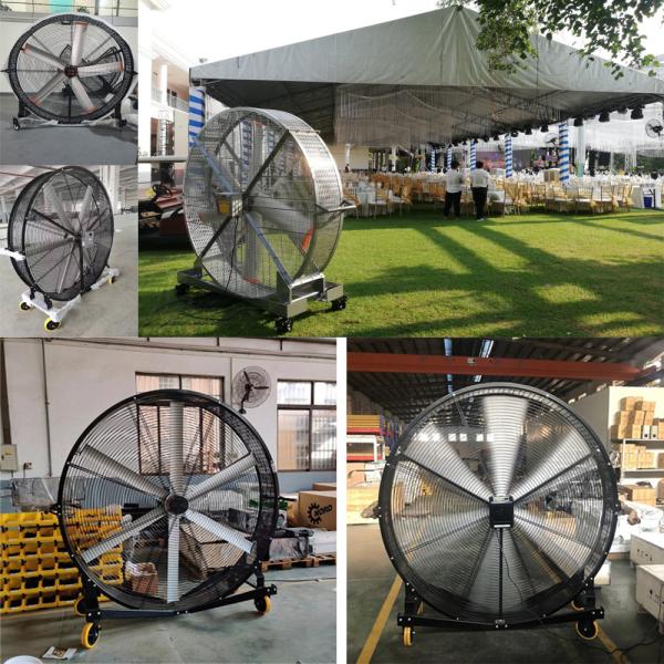 Dustproof PMSM Portable Warehouse Fans For Extreme Conditions