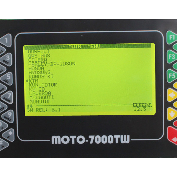 MOTO 7000TW Universal Motorcycle Scan Tool