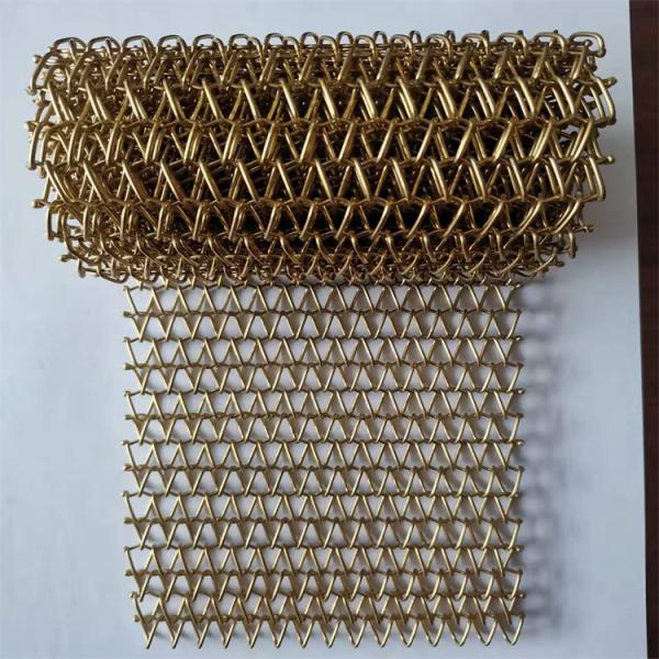 Facade Cladding Indoor 0.15mm-5mm Metal Decorative Mesh Easy Maintenance