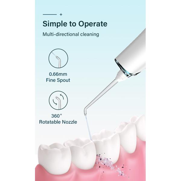 PC 5 Modes Handheld Water Flosser Rechargeable 1A USB Charging