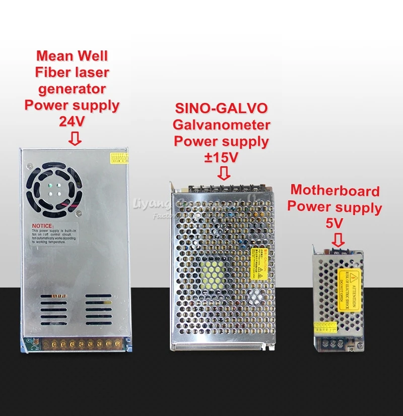 JPT MOPA M7 Fiber Laser Cutting Machine 70W 60W 50W 30W For Raycus Silver Gold